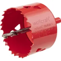 Wolfcraft 5474000 Complete Crown Saw With Adapter And Pilot Bit 68 Mm Rot