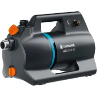 Gardena 14610-20, 180 W, Akku, 3 bar, 3000 l/h, IPX4, Schwarz, Blau