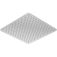 Steinberg Serie 390 Regenbrause, ultraflach, 400x400x2mm, Easy-Clean, eckig, chrom, 3901683