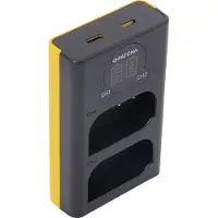 PATONA Dual LCD USB Ladegerät f. Panasonic DMW-BLK22 DC-S5 G9 GH5 GH5S, Überlast, Überhitzung