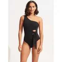 Seafolly Badeanzug 11027-942 Schwarz