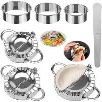 OEM Italiaanse Ravioli-Formen - 7-teilig - Rostfreier Ravioli-Set - Ravioli-Schneider - Für italienische Ravioli