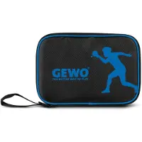 GEWO Tischtennisschlägerhülle Nova schwarz/hellblau