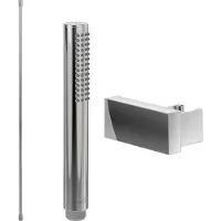 Villeroy & Boch Verve Showers Handbrause-Set (3 in 1 Bundle), Chrom