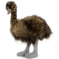 Semo Plüschtier Emu 33cm Stofftiere Kuscheltiere Vogel Vögel Nandu Strauss Strauß