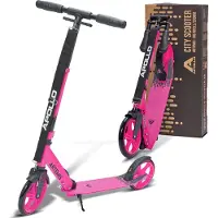 Apollo Artemis Tretroller Pink höhenverstellbar klappbar mit großen Rädern