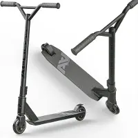 3 S Apollo Stunt Scooter "Genius Pro" Kickscooter mit 100mm PolyurethanWheels Funscooter mit ABEC 9 - schwarz