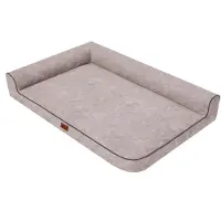 HOBBYDOG Hundebett Best XL – 100×66 cm, bequem & robust, Hybrid Hundebett/Matratze, , pflegeleicht, für mittelgroße Hunde