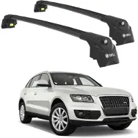TURTLE DACHTRÄGER AIR-2 , Schwarz AUDI Q5 8R 2009 - 2017 (SUV)