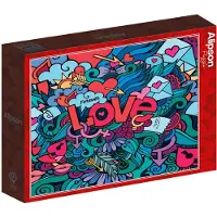 Alipson Puzzle Puzzle Alipson Forever Love, 1000 Teile – Quadratisches Puzzle