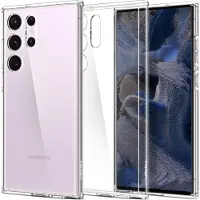 Spigen Samsung Galaxy S23 Ultra Hülle - Kunststoff - - Backcover/Hard Case - Transparent