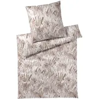 Elegante Bambus-Baumwoll-Satin-Bettwäsche-Garnitur Monkeys Farbe Natur Größe 135x200+80x80