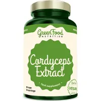 GreenFood Nutrition Cordyceps Extrakt + Kapselbehälter 90 St Kapseln