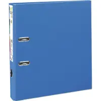 Exacompta 53142E 10x Premium-Ordner PREM'TOUCH aus PP mit 2 Ringen, Rücken 50mm, 32x30cm für DIN A4 MAXI - Blau