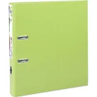 Exacompta 53156E 10x Premium-Ordner PREM'TOUCH aus PP mit 2 Ringen, Rücken 50mm, 32x30cm für DIN A4 MAXI - Anisgrün