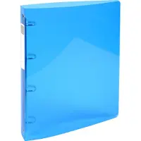 Exacompta 51772E 10x Ringbuch Iderama PP 0,5mm, 4 Ringe 30mm, Rücken 40mm, für DIN A4 Maxi - Iderama - Hellblau