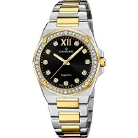 Candino Damen Analog Uhr Elegance Elegant Edelstahl Armbanduhr silber gold UC4752/3