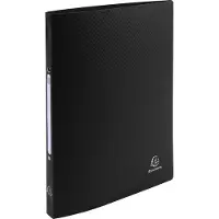 Exacompta Ringbuch Schwarz A4 (20 Stück)