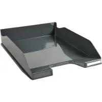Exacompta 113207D 6x Briefablage COMBO MIDI, Kollektion Office - Dunkelgrau|