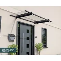 Canopia Vordach Nancy 2050 Anthrazit 94x206x14 cm