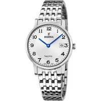 Festina Damen Armbanduhr Swiss Made F20019/4 Edelstahl
