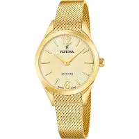 Festina Armbanduhr Grace Swiss Made Gold