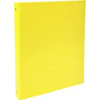 Exacompta 51379E 20x Ringbuch PP kaschiert 1,8mm, 4 Ringe 30mm, Rücken 40mm, 32x26cm für DIN A4 - Gelb