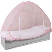 Deconet Moskitonetz Zelt Pop Up I Pink 200 x 100 x 120 cm