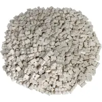 LEGO 250x Stein 1x2 mit Rillen, Weiß
