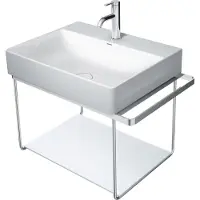 Duravit DuraSquare Metallkonsole 66,5x45,1cm, für den Waschtisch 235360, wandhängend, 0031021000, Farbe: Chrom