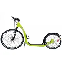 Spartan Grüner Fahrrad-Roller 26/20" Räder