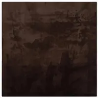 vidaXL Bereichsteppiche Quadratisch HUARTE Braun 120 x 120 cm