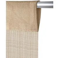 Arsvita Fadenvorhang Fadengardine Gardine Vorhang Prince 90 cm x 250 cm Beige