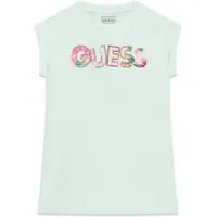 GUESS Kleid für den Alltag K6GK10 KAE24 Hellgrün Regular Fit