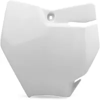 Polisport Off Road Number Plate Ktm Sx65 16-20 White One Size