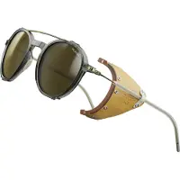 Julbo - Sonnenbrille - Legacy Gris Clair/Or Spectron 3 Polarized aus Leder - Braun