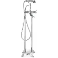 NEXTREND - GmbH Standarmatur freistehend Wannenarmatur rund Armatur 1414