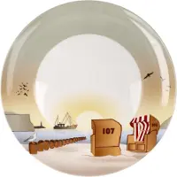 Goebel Scandic Home Frühstücksteller SUNSET MOOD D. 23cm Porzellan