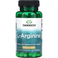 Swanson Health L-Arginin 500mg 100 St