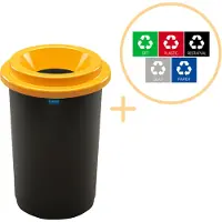 Plafor - Eco Abfallbehälter 50L - Recycling - Gelb