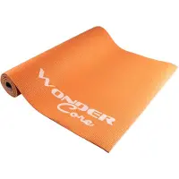 Wonder core – Zweifarbige Yogamatte – Orange/Grau