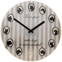 Goebel Princess Dogs Maja von Hohenzollern - Time spent with dogs - Wanduhr