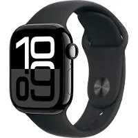 Apple Watch 10 42mm GPS Alu Sport S/M diamantschwarz/schwarz