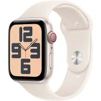 Apple Watch SE (GPS + Cellular) - 44 mm - Sternenlicht-Aluminium