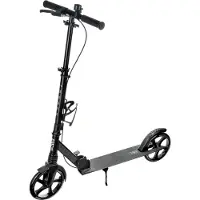 Raven Kinder Roller Scooter Kickroller Cityroller Trader 200mm mit Handbremse, Dämpfer, Klingel und getränkehalter
