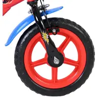 Volare Spider-Man Kinderfahrrad - Jungen - Felgen aus Leichtmetall - 12 Zoll - Rot