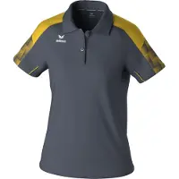 Erima Evo Star Poloshirt Schiefergrau/Gelb - 34