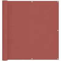 vidaXL Balkonsichtschutz Terrakotta 110 x 700 cm Oxford-Stoff