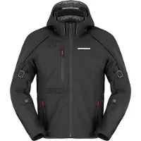 Spidi Mission-V H2Out wasserdichte Motorrad Textil Jacke, schwarz, M