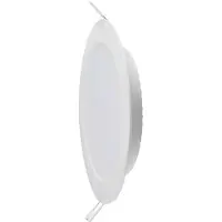 V-TAC LED-Einbauleuchte VT-61018, EEK: E, W 18, 1980 lm, 6500 K, Ø 221 mm, weiß